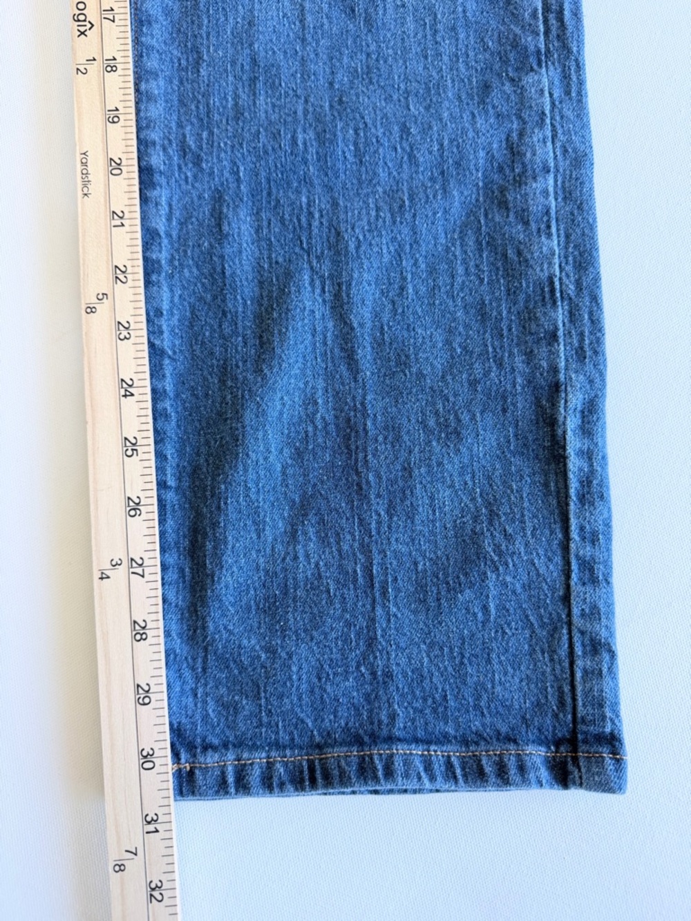 Tommy Hilfiger Straight Leg Jeans 34x32 Medium Wash Classic Denim Men - Picture 8 of 12